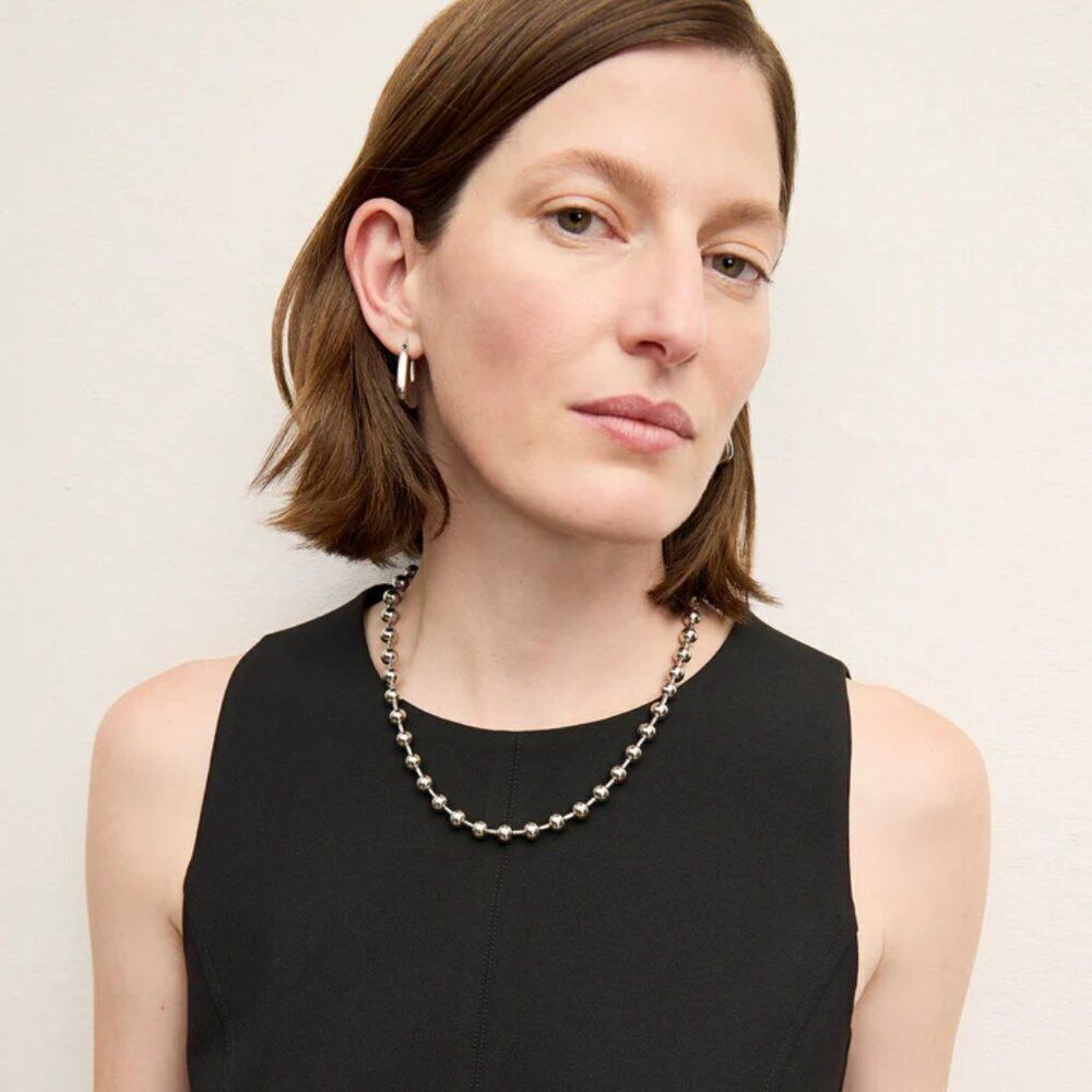 MM LaFleur Ruthie Necklace in Silver - Picture 2 of 3